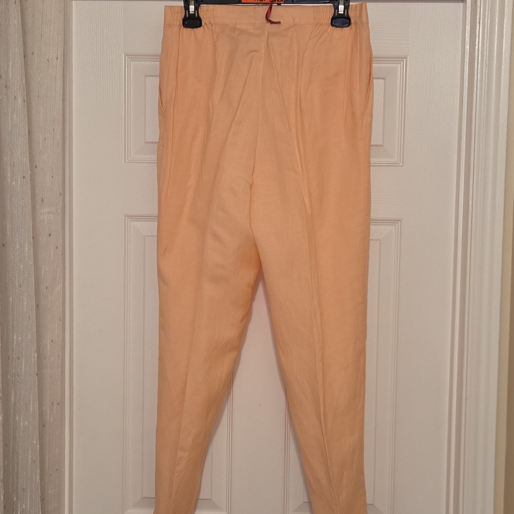 Ruby Rd. Peach Pants - Picture 3 of 5